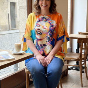 blusa comic – estilo pop art